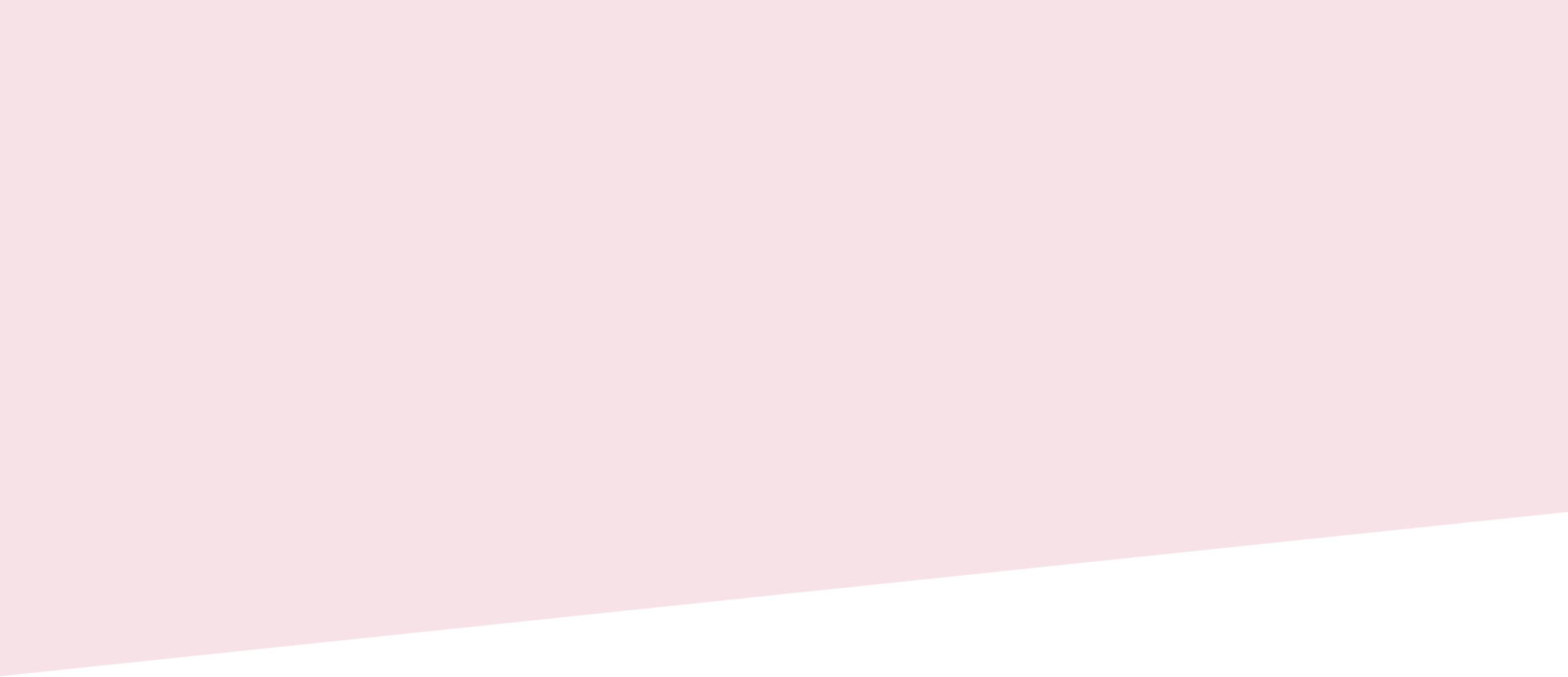 A minimalist background with a diagonal division between two shades of pale pink, perfect for an animal hospital or pet clinic. The upper section is slightly darker pink, while the lower right section is a lighter pink.